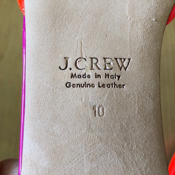 J Crew Coraline Patent Flats D'orsay Ankle Strap - Picture 7 of 7